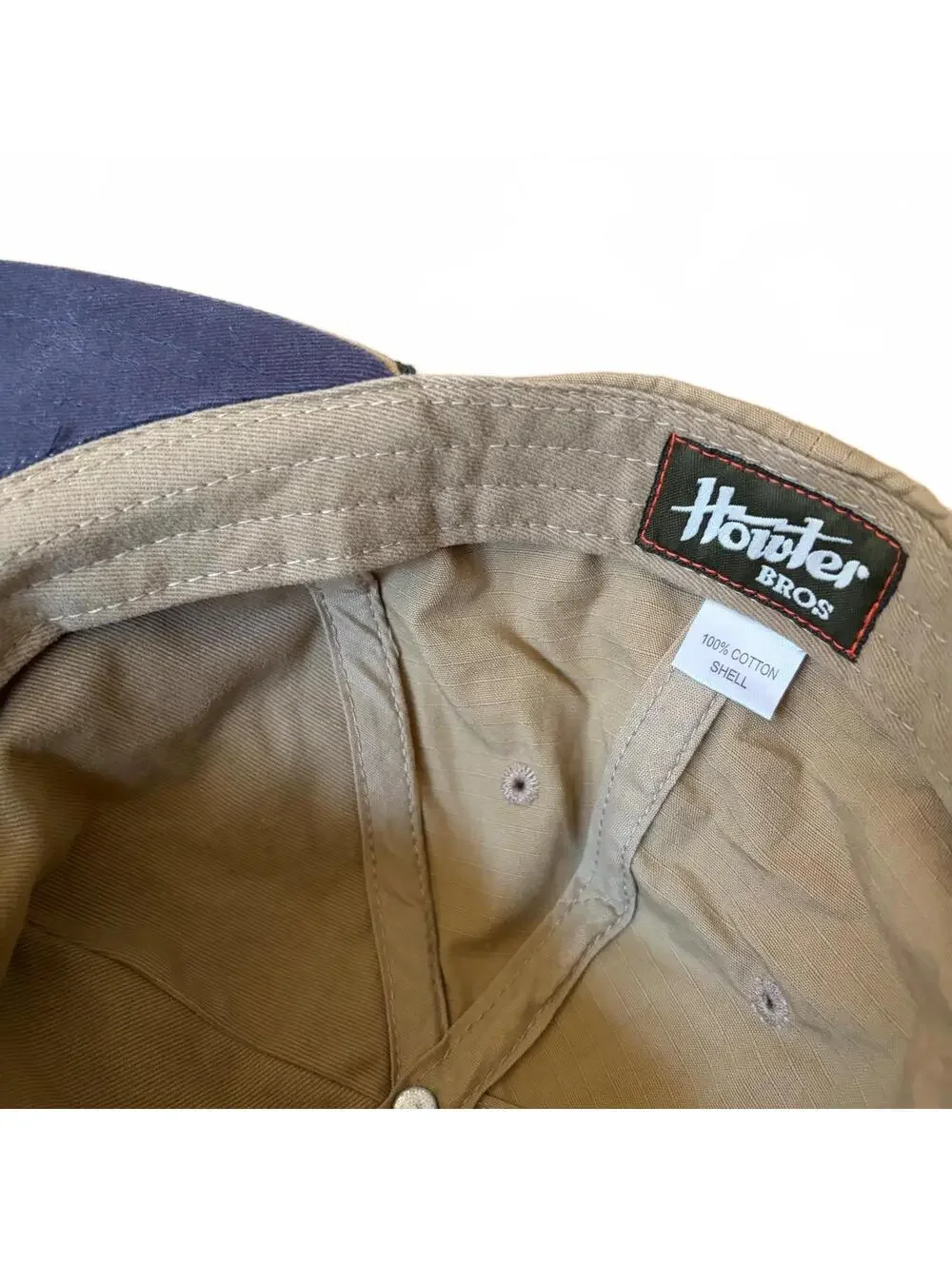 Howler Brothers Camp Rope Snapback Hat Cap Monkey Adjustable Embroidered Khaki